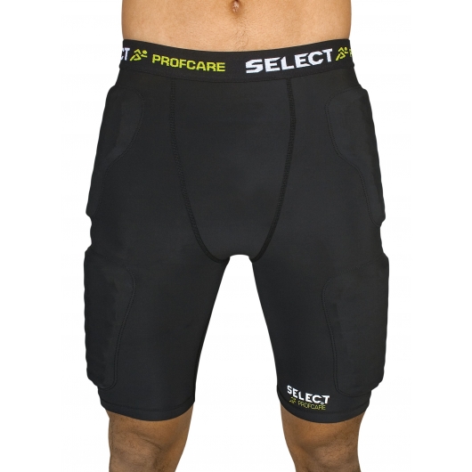 Компресійні шорти SELECT Compression shorts with pads 6421
