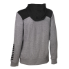 Толстовка SELECT Oxford zip hoodie women Grey- Black