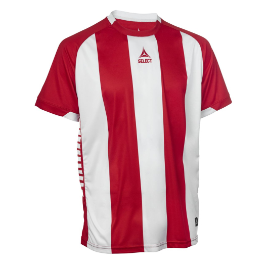 Футболка SELECT Spain player shirt s/s striped Red-White
