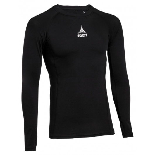Термофутболка SELECT Baselayer shirt with long sleeves (L/S) Black