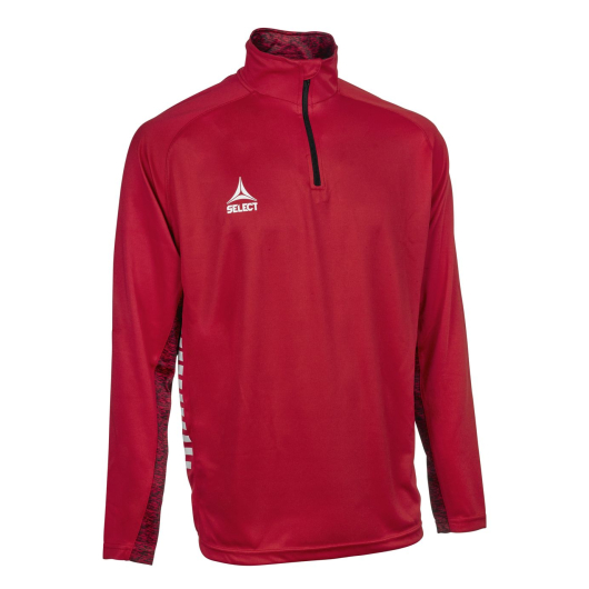 Тренувальна кофта SELECT Spain training sweat 1/2 zip Red