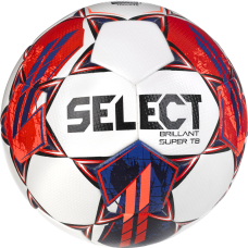 М'яч футбольний SELECT Brillant Super TB v23 (FIFA QUALITY PRO APPROVED) White- Red