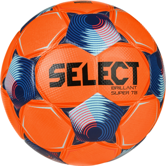 М'яч футбольний SELECT Brillant Super TB v25 (FIFA QUALITY PRO) Orange- Blue