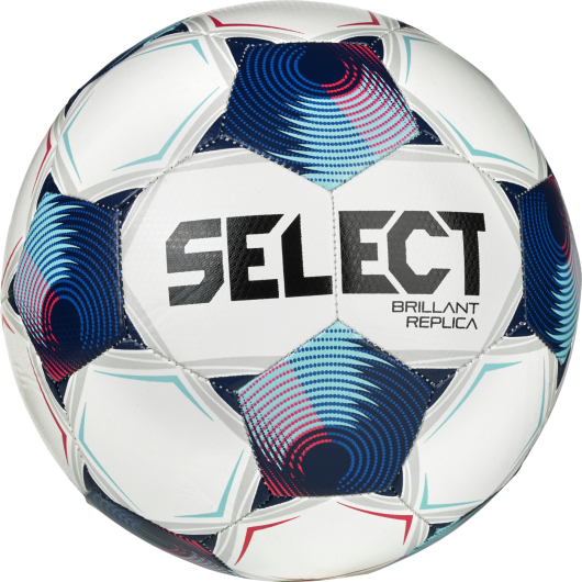 М'яч футбольний (дитячий) SELECT Brillant Replica v25 White- Blue