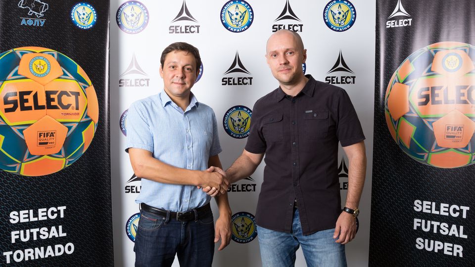 Асоціація футзалу України і компанія Select Sport продовжують крокувати разом